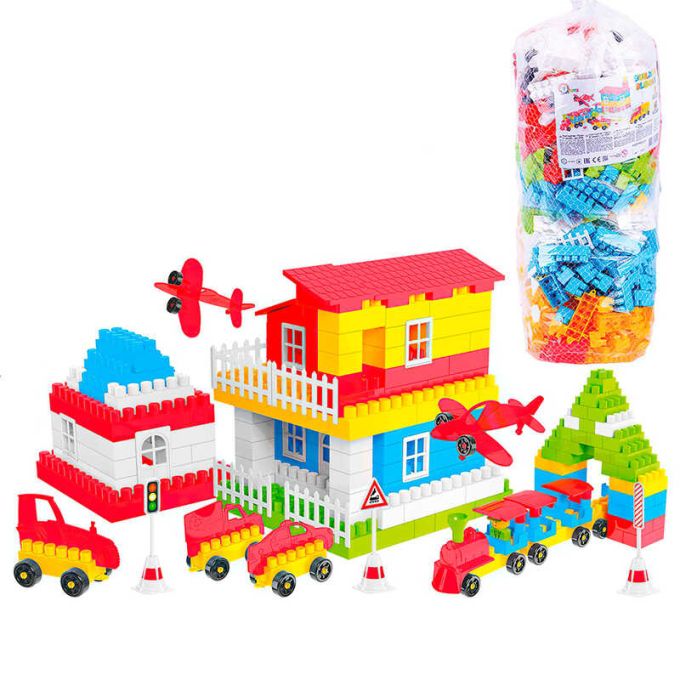 гр Конструктор №6 0540 (5) "Technok Toys", 380 деталей, в пакеті