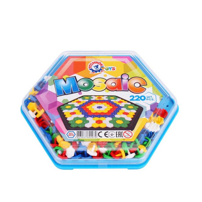 гр Мозаїка "Кольоровий світ" 220 елементів, 2070 (36) "Technok Toys"