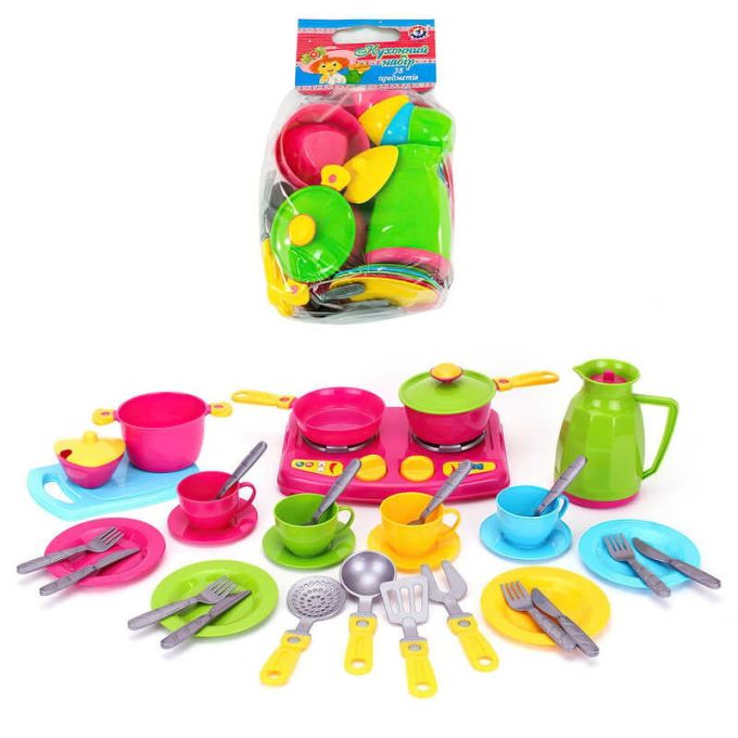 гр Набір посуду №7 3589 (8) "Technok Toys", в пакеті