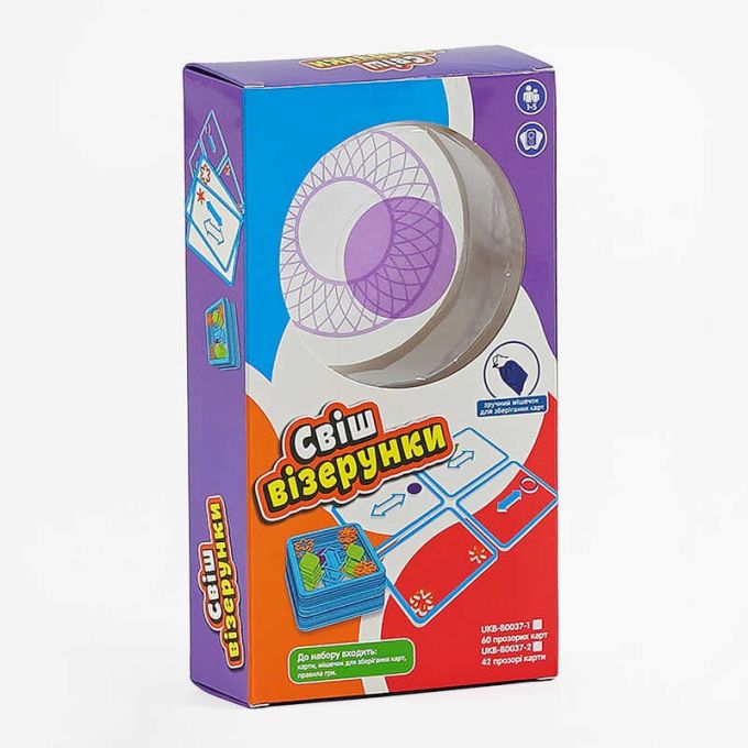 гр Настільна гра "Свіш візерунки" UKB-B 0037-1 (40) "4FUN Game Club", 42 карти, українською мовою, в коробці