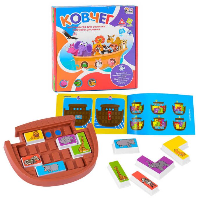 гр Настільна гра "Ковчег" UKB-B 0042 (12) "4FUN Game Club" українською мовою, в коробці