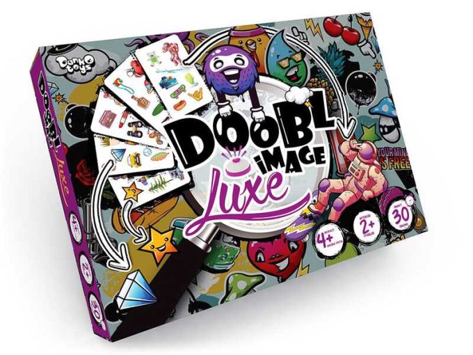 гр Настільна гра "DOOBL IMAGE Luxe" DBI-03-01 (5) ""Danko Toys", опис укр\рос мовами