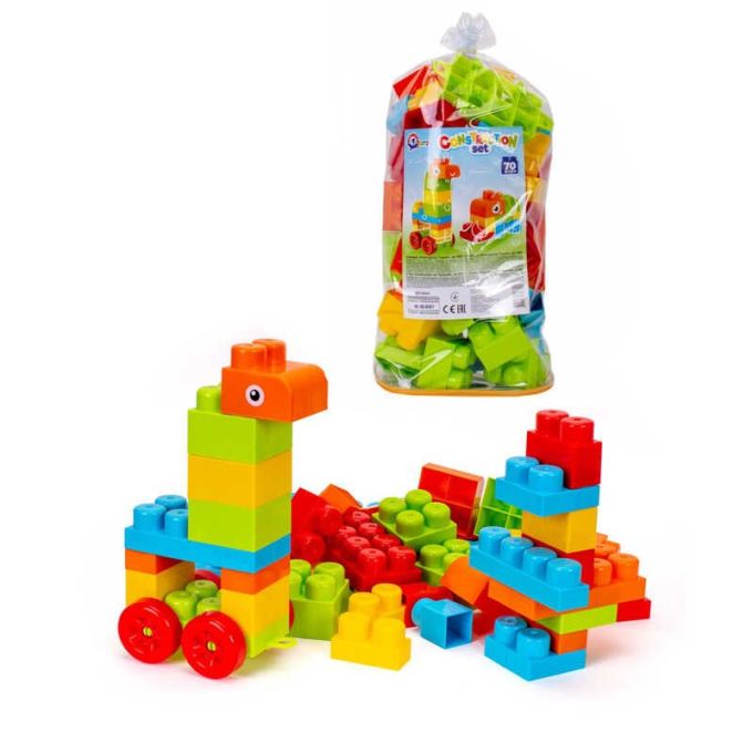 гр Конструктор 6801 (6) "Technok Toys" 70 деталей, в пакеті