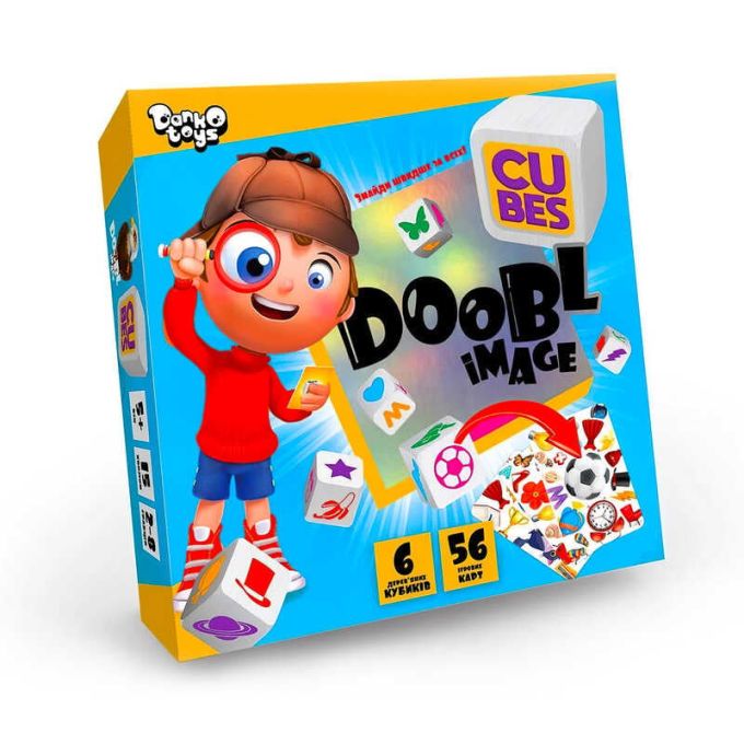 гр Настільна гра "DOOBL IMAGE Cubes" DBI-04-01U УКР. (10) "Danko Toys"
