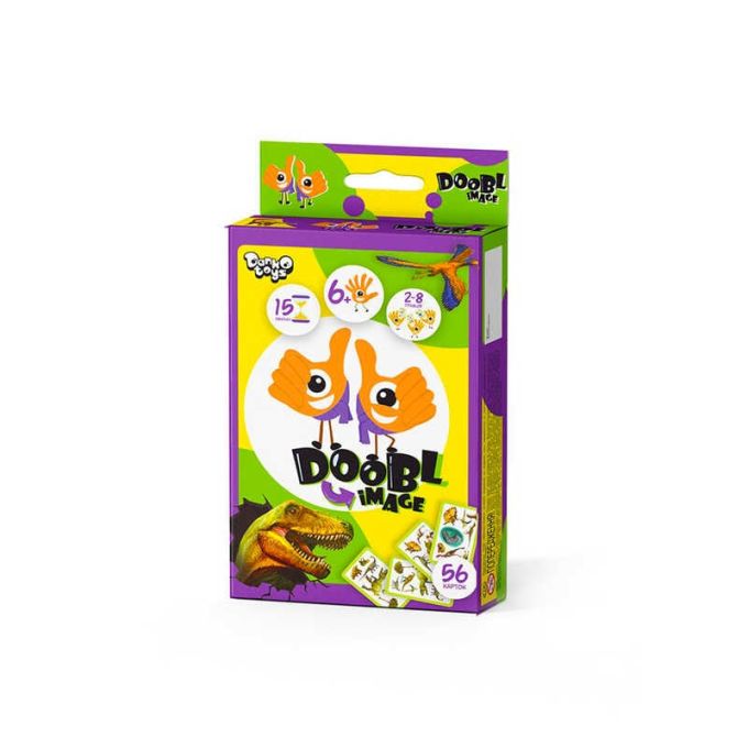 гр Настільна гра "DOOBL IMAGE Dino" DBI-02-05U УКР. (32) "Danko Toys"