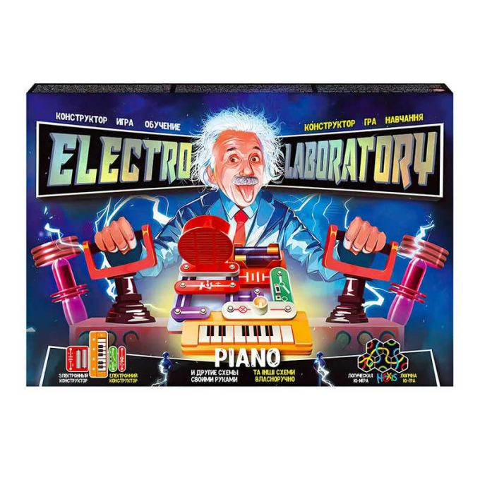 гр Електронний конструктор "Electro Laboratory. Piano" Elab-01-02 (5) "Danko Toys", у коробці