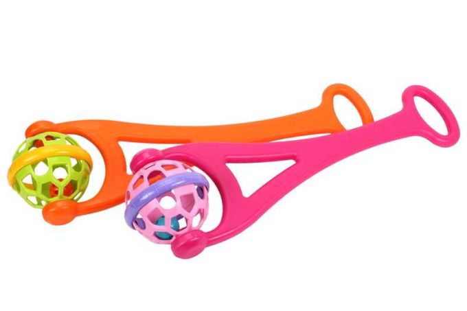 гр Каталка 6733 (20) сфера, з брязкальцем, "Technok Toys"