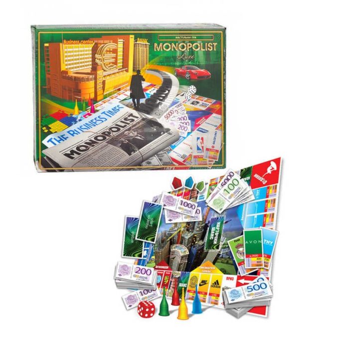гр Гра настільна "Monopolist" G-MonP-01-01U (10) "Danko Toys"