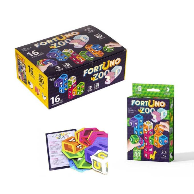 гр Настільна гра "Fortuno 3D" G-F3D-02-01U УКР. (32) "Danko Toys"