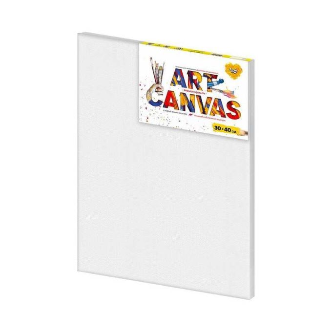 гр Полотно для малювання "Art Canvas" AC-3040 (10) "Danko Toys", у плівці