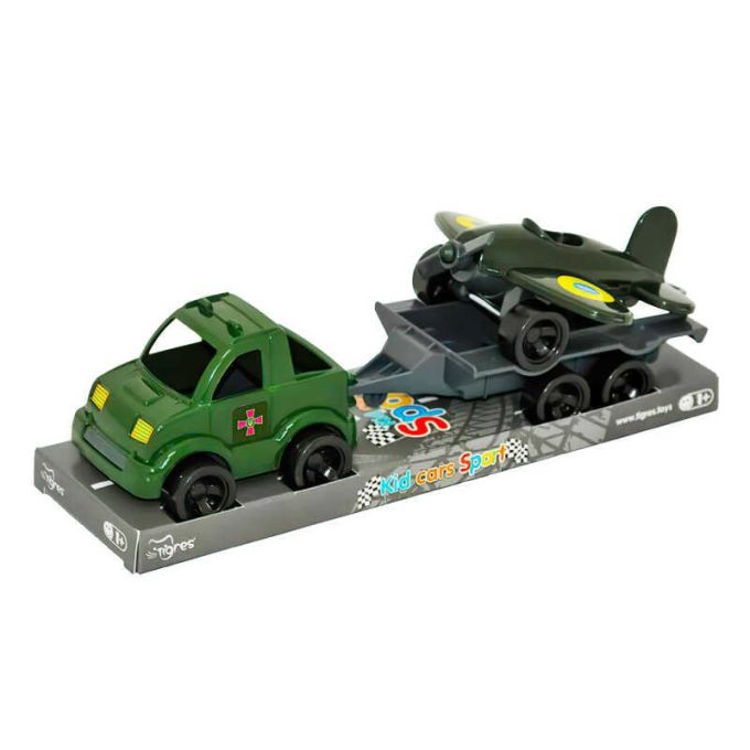 гр Набір авто "Kid cars" військовий на планшетці 39997 (20) "Tigres"
