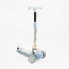 Самокат триколісний "Skyper" TY-8860-18 (6) колеса PU 125х40мм зі світлом, музика та підсвічування платформи, кермо складне, в коробці