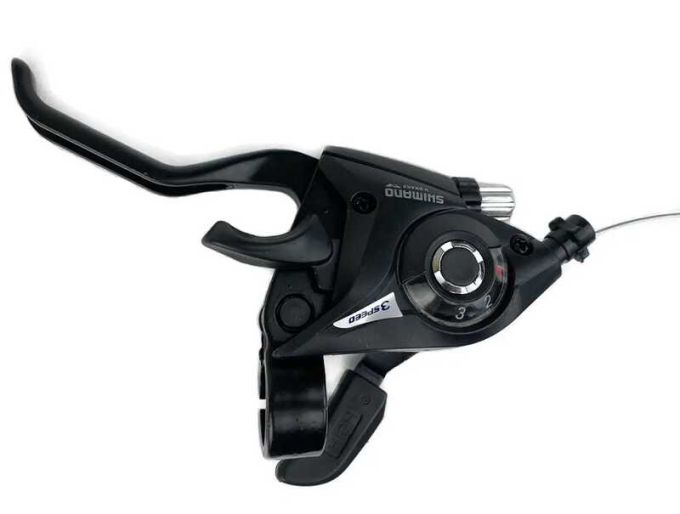 Перемикач швидкостей Shimano EF-500-3 (60) ліва, 3 швидкості