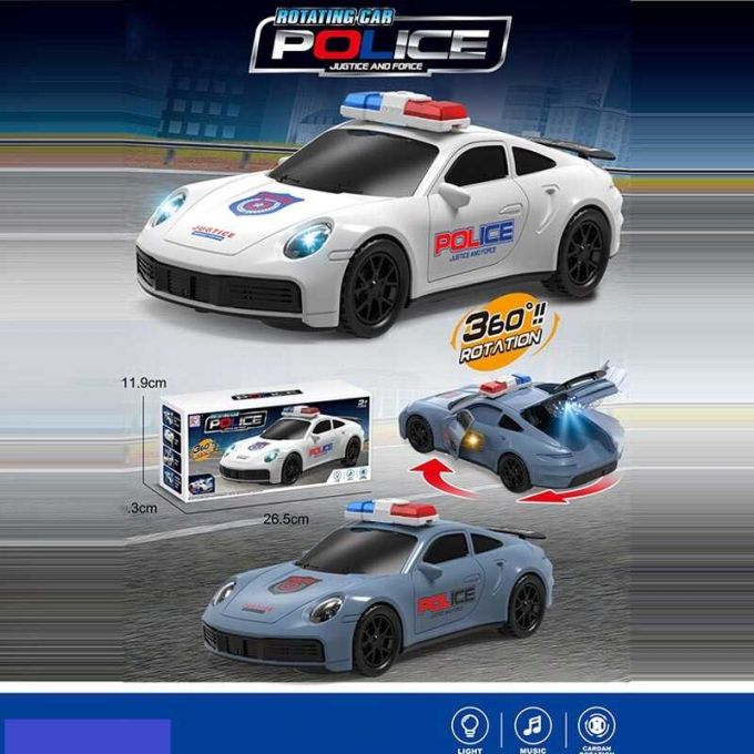Машинка 9911 J (60/2) 2 кольори, колесо вільного руху, звуки, підсвічування, дверцята та багажник відкриваються, в коробці
