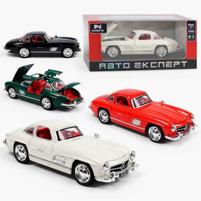 Машинка L-9908-73 (72) 4 кольори, "Авто Експерт", металопластик, 1:32, світло, звук, інерція, відчиняються двері, багажник, капот, в коробці, ВИДАЄТЬСЯ МІКС