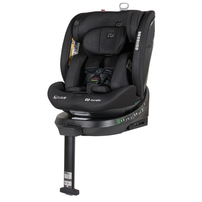 Автокрісло CARRELLO Octopus CRL-16002 Midnight Black i-Size 40-150см ISOFIX, поворот, опор.стійка /1