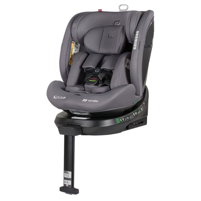 Автокрісло CARRELLO Octopus CRL-16002 Deepwater Grey i-Size 40-150см ISOFIX, поворот, опор.стійка /1