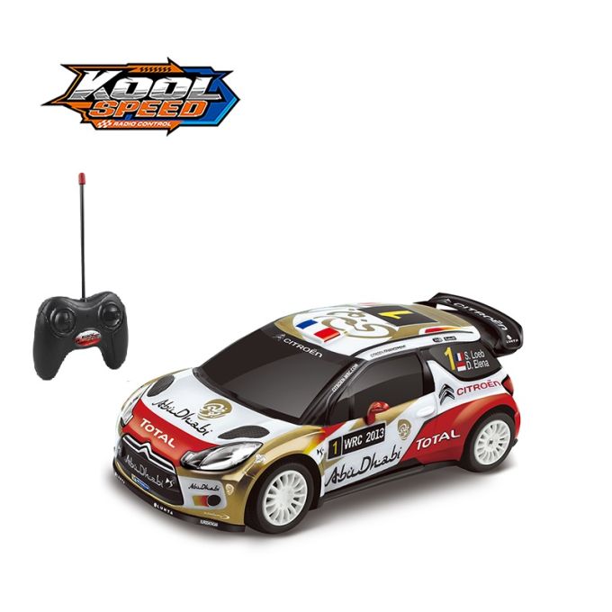 Машинка на радіокеруванні "CITROEN DS 3 WRC" на батарейках (29,8x15,5x14 см)/Kool Speed
