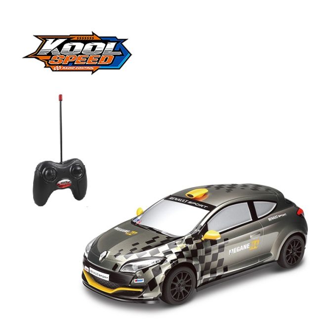 Машинка на радіокеруванні "RENAULT Megane R.S. N4" на батарейках (29,8x15,5x14 см)/Kool Speed