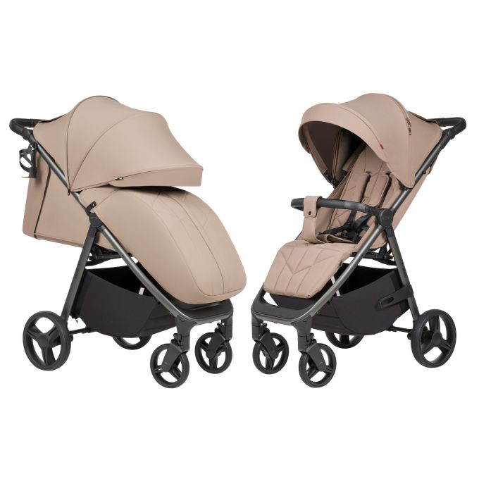 Прогулянкова коляска CARRELLO Bravo CRL-8512PU Deep Beige /1/