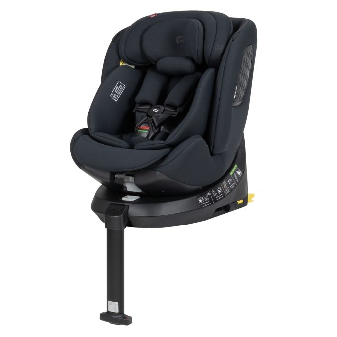 Автокрісло CARRELLO Bliss+ CRL-17707 Midnight Black i-Size 40-150см ISOFIX, поворот, опор.стійка /1/