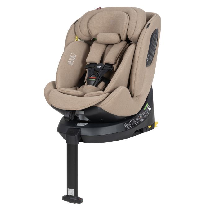 Автокрісло CARRELLO Bliss+ CRL-17707 Sandstone Beige i-Size 40-150см ISOFIX, поворот, опор.стійка /1