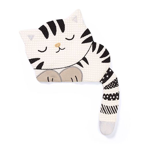 Обіймашка з шурхотінням для малюків "Кошеня" (15*17,5 см) /"Babyono"