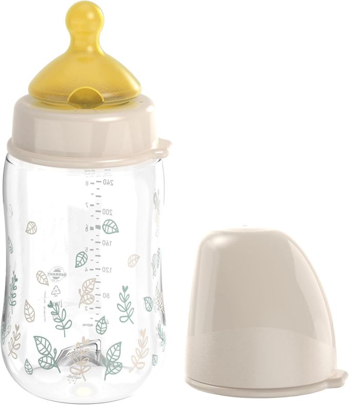 Пляшка PP 260 мл.(Бежевий) Cherry Green  0+ M (NIP)