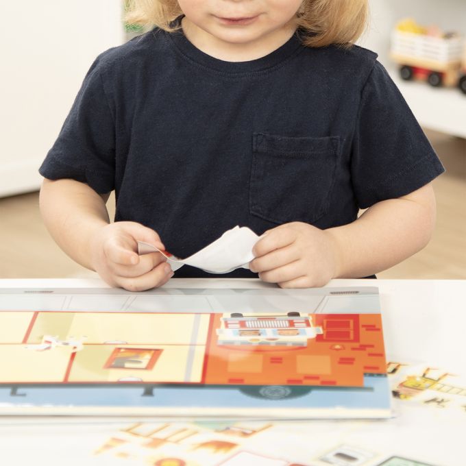 Melissa & Doug: Набір багаторазових наліпок 'Моє місто'