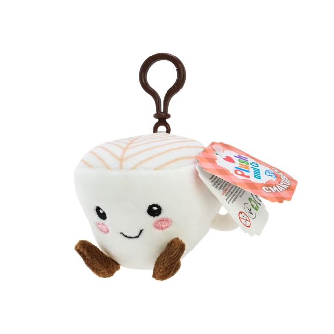 М'яка іграшка Plush and Co брелок арт. PLC25091 (50шт) Кава Латте 8см