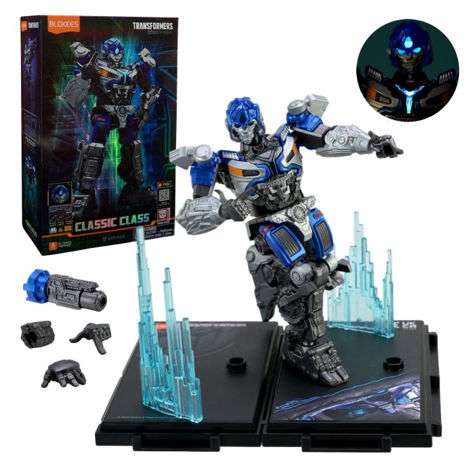 Збірна модель Transformers   арт. 71151 (6шт) батар. світло, короб.  25x 15x7,5 см