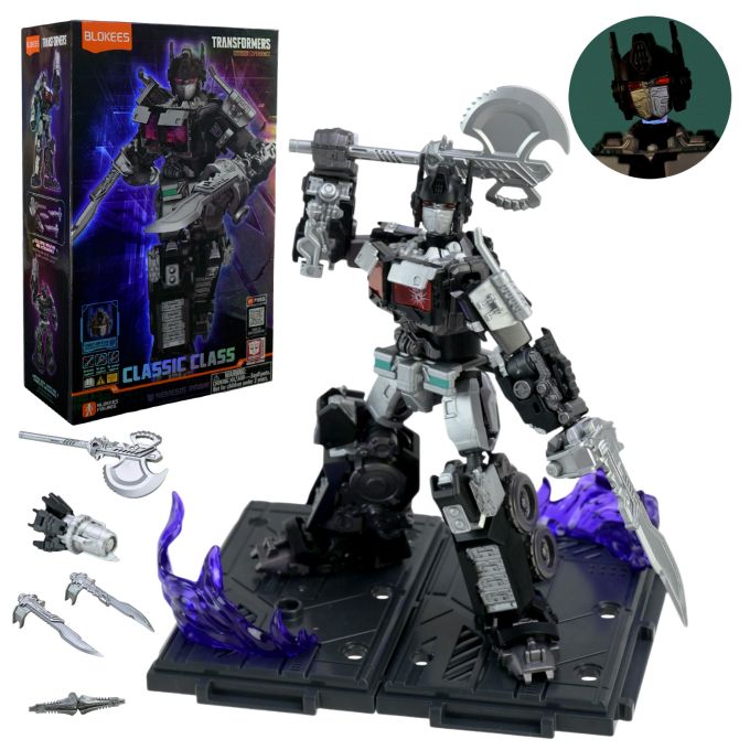 Збірна модель Transformers   арт. 71155 (6шт) батар. світло, короб.  25x 15x7,5 см