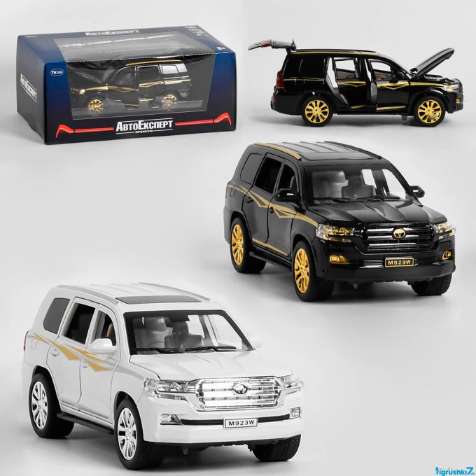 Джип EL 3912 (36) "Auto Expert" металопластик, 1:24, інерція, світло, звук, відкриваються двері, кап