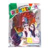 Резиночки для волосся SCRUNCHIES Кольори веселки