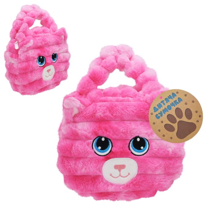 М'яка сумочка арт. MJ2422 (24шт) кішка 22*21 см