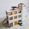 Дитячий гараж-парковка NestWood з ліфтом Mini жовтий (kdp003j)