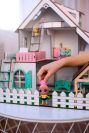 Ляльковий будиночок NestWood Кантрі Хаус для ляльок ЛОЛ + меблі 9 од (kdl010)