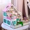 Ляльковий будиночок NestWood Кантрі Хаус для ляльок ЛОЛ + меблі 9 од (kdl010)