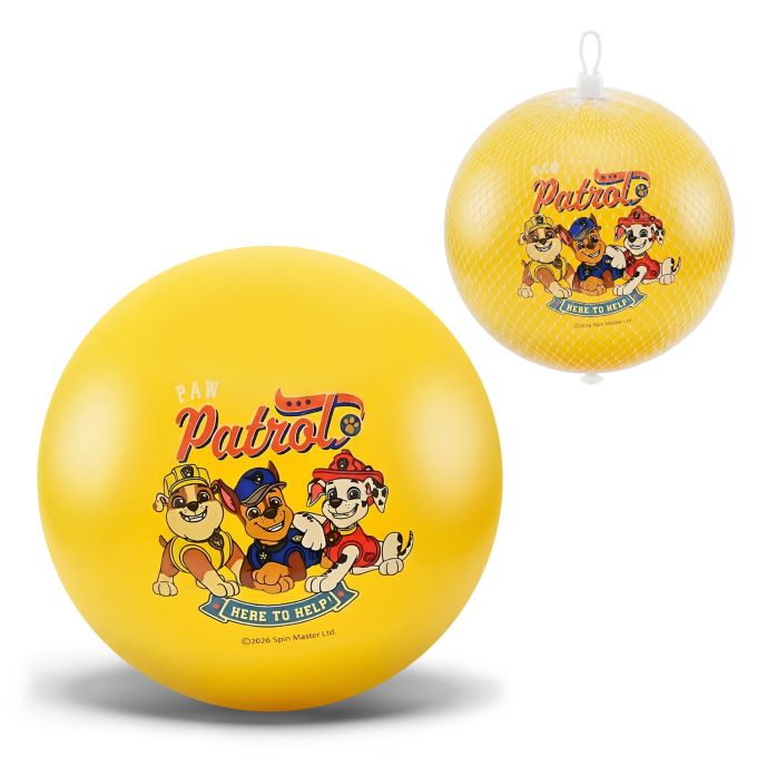 М'яч гумовий арт. PP2522 (400шт)  Paw Patrol 6'' 50 гр жовтий