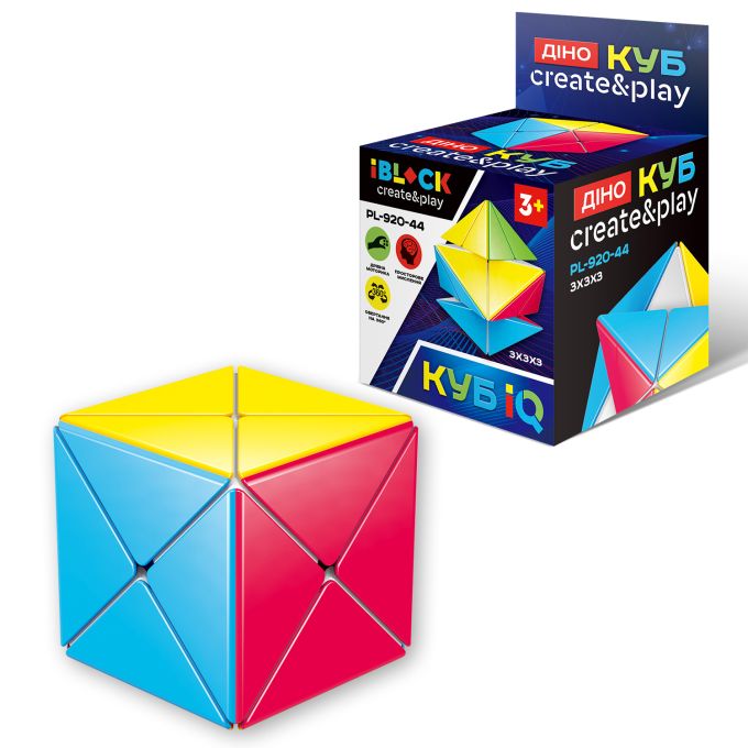 Кубик логіка iblock арт. PL-920-44 (288шт/2) короб. 9*6*6 см