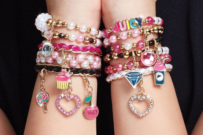 Juicy Couture: Набір для створення шарм-браслетів «Рожевий зорепад»