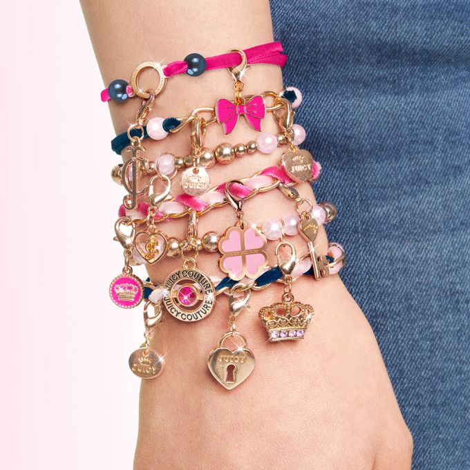 Juicy Couture: Набір для творчості «Браслети прикрашені оксамитами та перлинами»
