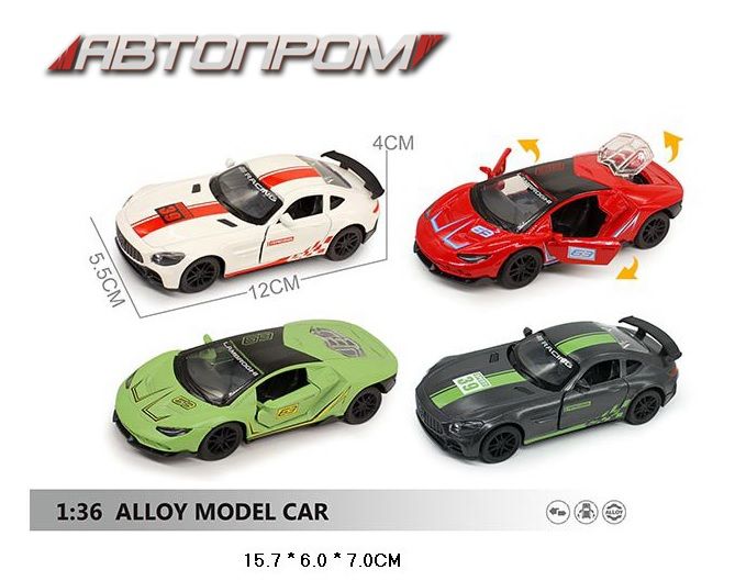 Іграшка машина арт. AP7520, "АВТОПРОМ", 1:36, відкр.двері, багажник, у короб. 1