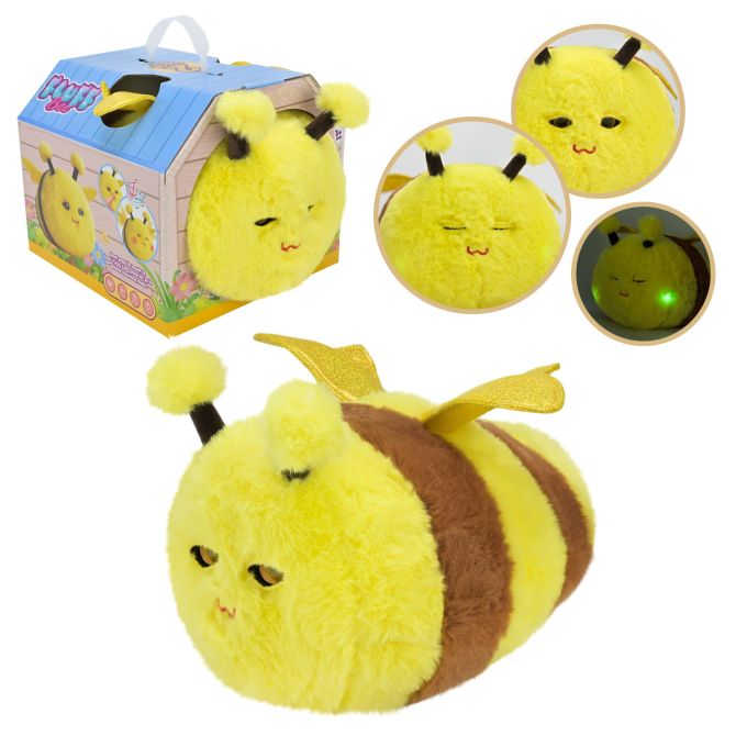 М'яка інтерактивна іграшка арт. C24402 (24шт) бджілка короб.24х22х22 см