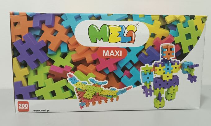 Конструктор"MAXI" 200 елм. (4,2х4,2см)