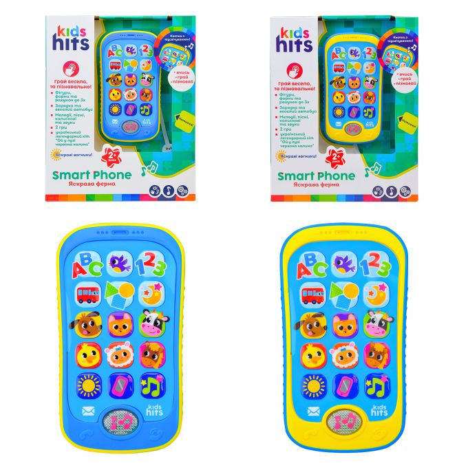 Іграшка телефон муз. розв. Kids Hits KH03/003 батар