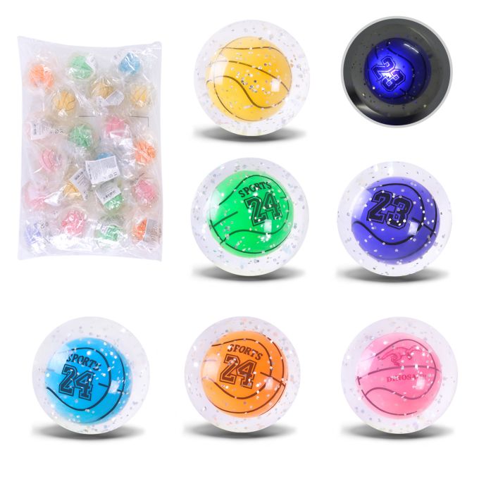 Пострибунчик арт. PR2506 (300шт)  6 видів світло,6 см, кожен у пакеті, 20 шт у пакеті р-р  38*27*7 см