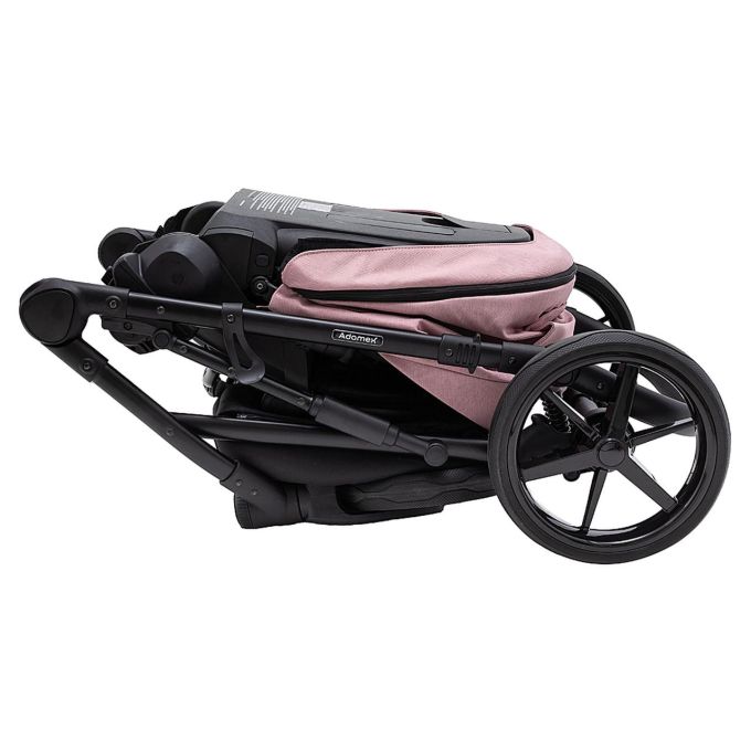Коляска 2 в 1 Adamex Locco Tip TK-24 рожевий