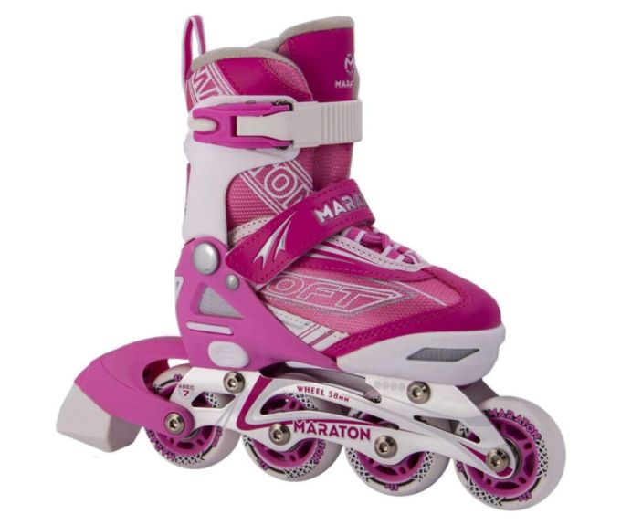 Ролики Maraton Soft L(39-42) pink (1 кор. (6 пар) pink)