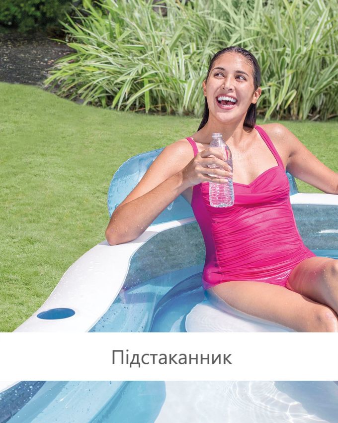 Сімейний надувний басейн з сидіннями Intex 56475